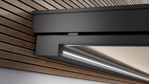 Klemmmarkise 900 für Balkone